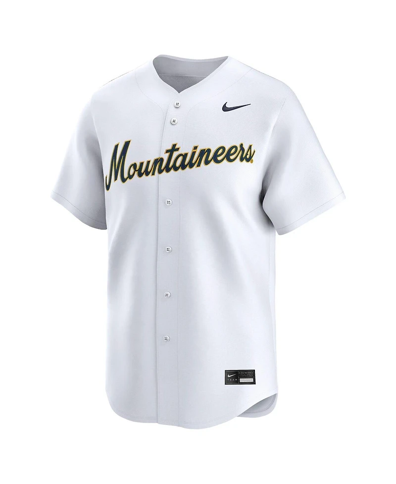 Nike Men's White West Virginia Mountaineers College Limited Baseball Jersey