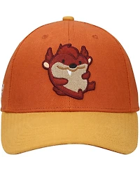 Lids Big Boys and Girls Orange Looney Tunes Tasmanian Devil Adjustable Hat