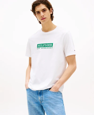 Tommy Hilfiger Men's Big & Tall Short Sleeve Color to Graphic T-Shirt