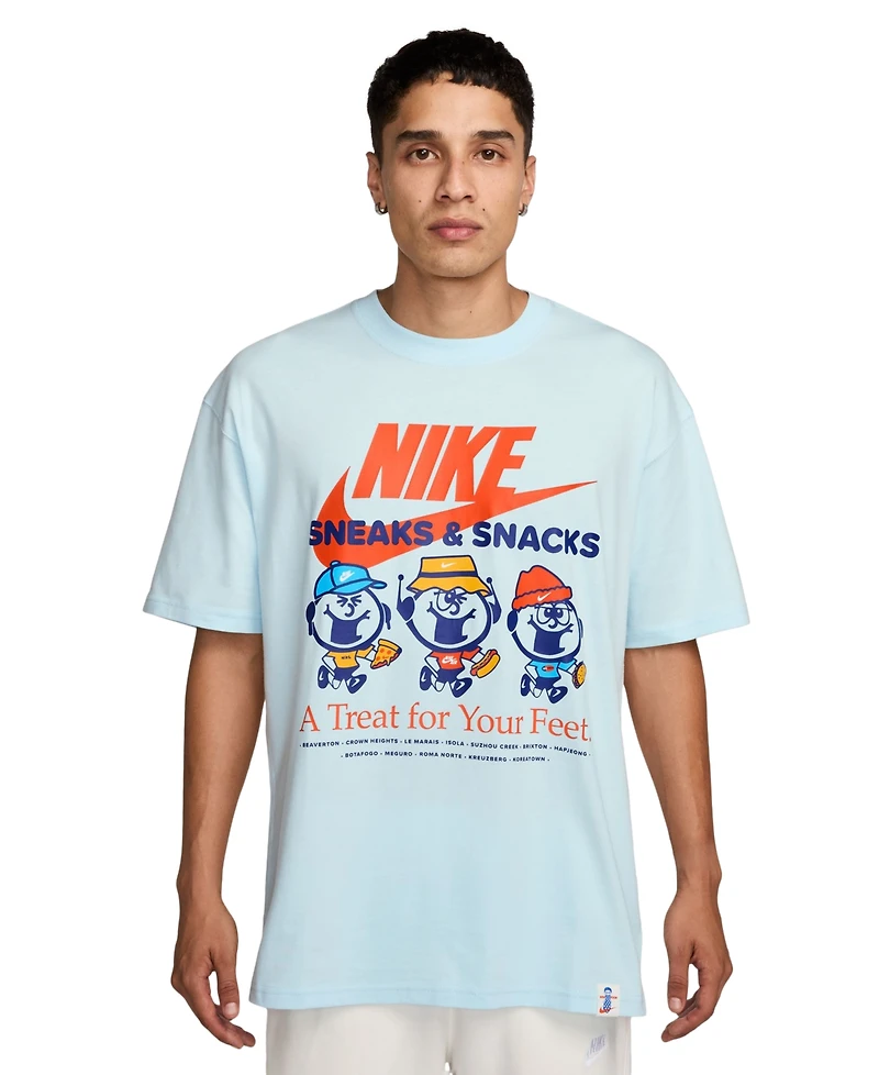 Nike Men's Sportswear Max90 Loose-Fit Graphic T-Shirt