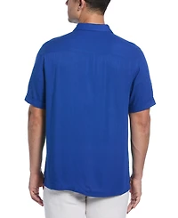 Cubavera Men's Scenic Print Short Sleeve Button-Front Shirt