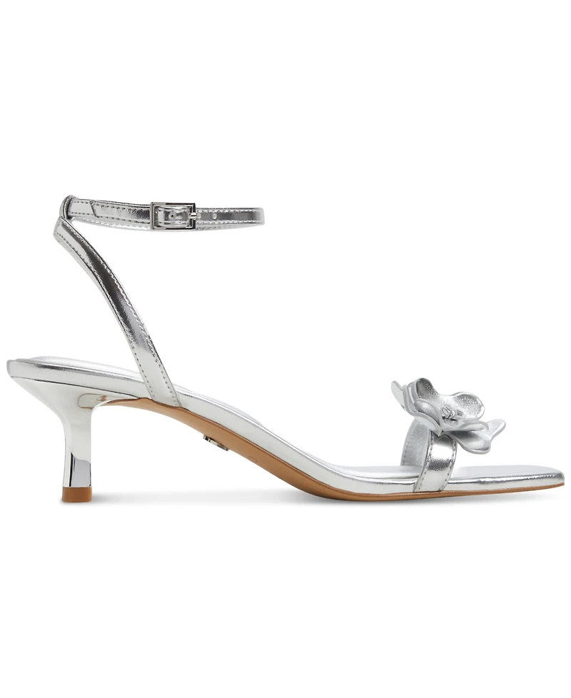 Aldo Women's Daisyrose Floral Kitten-Heel Dress Sandals