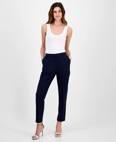Tahari Asl Women's Classic Mid-Rise Ankle Pants