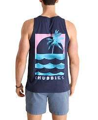 Chubbies Men's Palm Wave Print Sleeveless T-Shirt