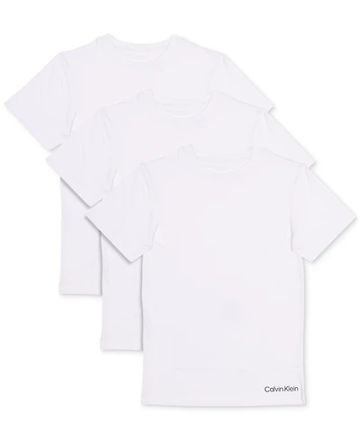 Calvin Klein Little & Big Boys Cotton T-Shirts, Pack of 3