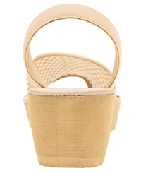 Kenneth Cole Reaction Women's Fine Glass Mesh Wedge Sandals
