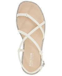 Kenneth Cole Reaction Women's Waltz Strappy Square Toe Flat Sandals
