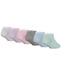 Nike Little Girls Metallic Swoosh Low Socks, Pack of 6