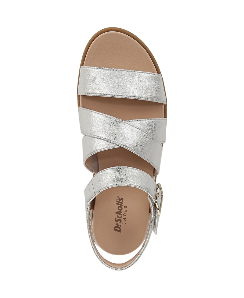 Dr. Scholl's Women's Timeless Life Open Round Toe Strappy Sandals