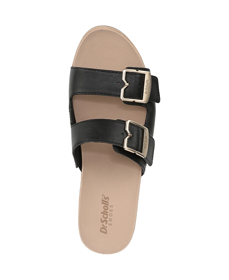 Dr. Scholl's Women's Cali Breeze Slide Wedge Sandals