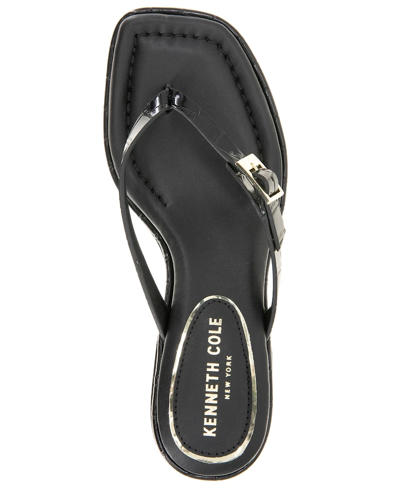 Kenneth Cole New York Women's Gillie Kitten Heel Sandals