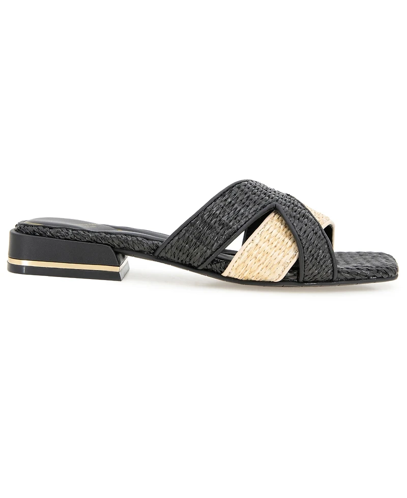 Kenneth Cole New York Women's Issa Square Toe Flat Sandals