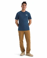 The North Face Men's Short Sleeve Core Wavy Lines Box Never Stop Exploring T-shirt