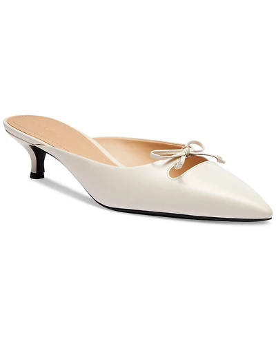 Coach Women's Runway Embellished Bow-Trim Mules