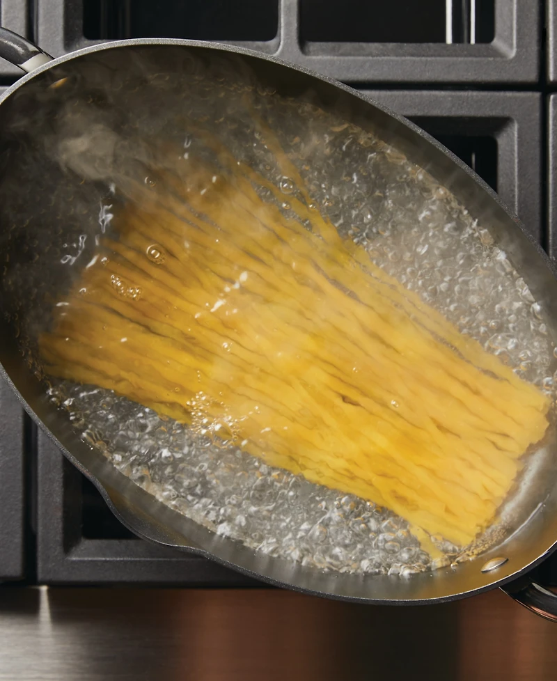 Rachael Ray Professional Hard-Anodized Nonstick 8-Qt. Oval Pasta Pot & Braiser