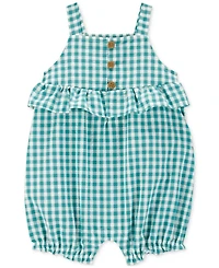 Carter's Baby Girls Gingham Tank Romper