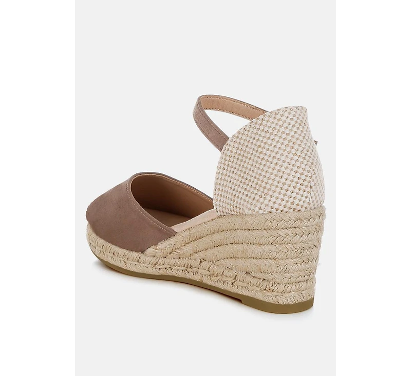 Paryor Microfiber Espadrilles Sandals
