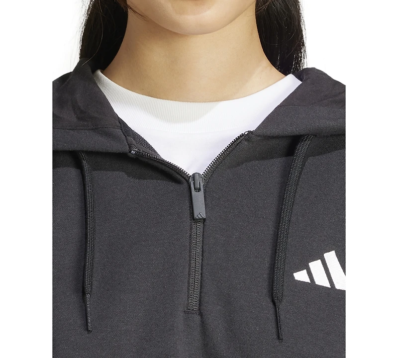adidas Women's The Essentials Relaxed Hooded Track Jacket