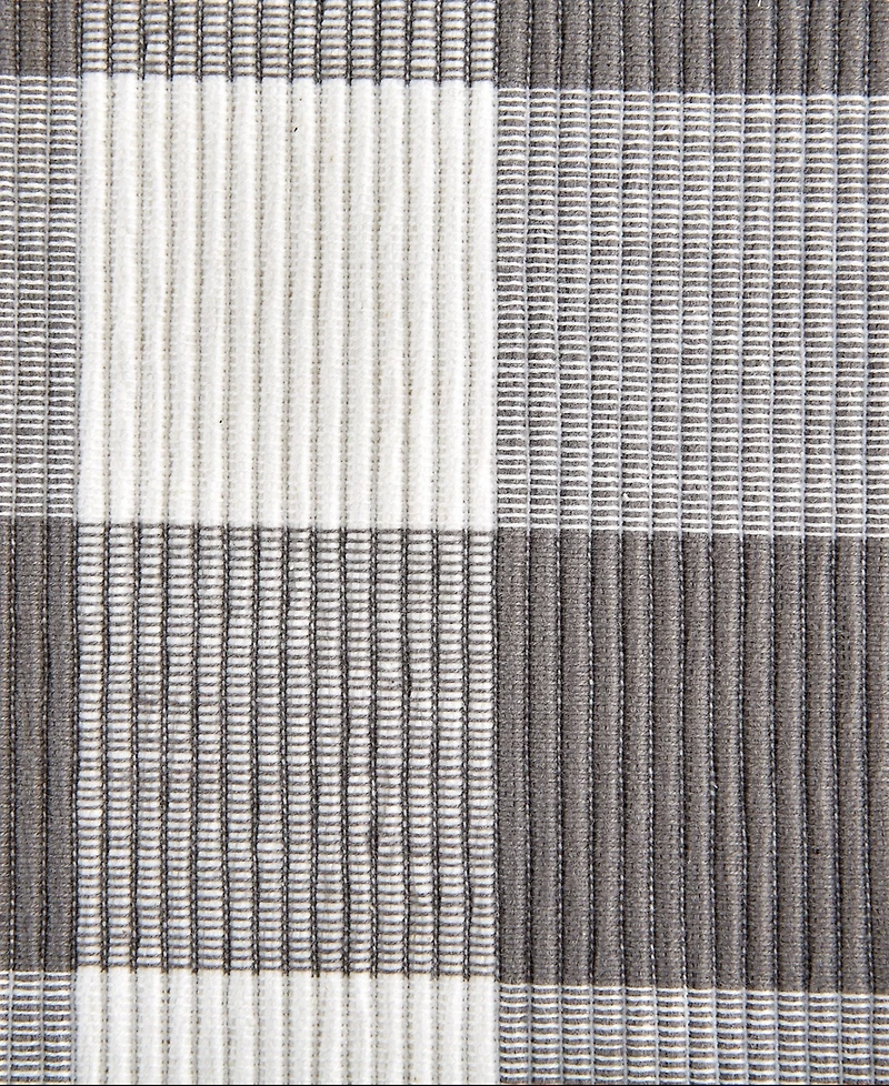 Design Imports Buffalo Check Ribbed Placemat, Set of 6