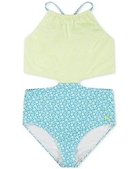 Hurley Big Girls Halter Monokini Swimsuit