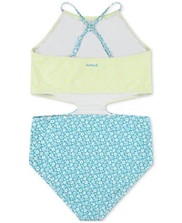 Hurley Big Girls Halter Monokini Swimsuit