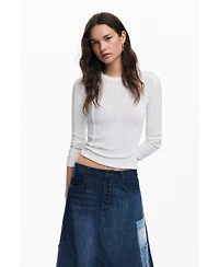 Desigual Women's Cotton T-shirt seams