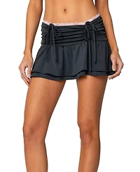 Edikted Womens Claudina Mini Skirt