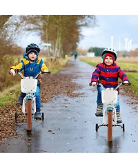 Kids Bike with Front Handbrake 2 Training Wheels