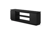 Tv Cabinet with 3 Adjustable Shelves and Anti-Tipping Kits Secure Entertainment Center for Living Room