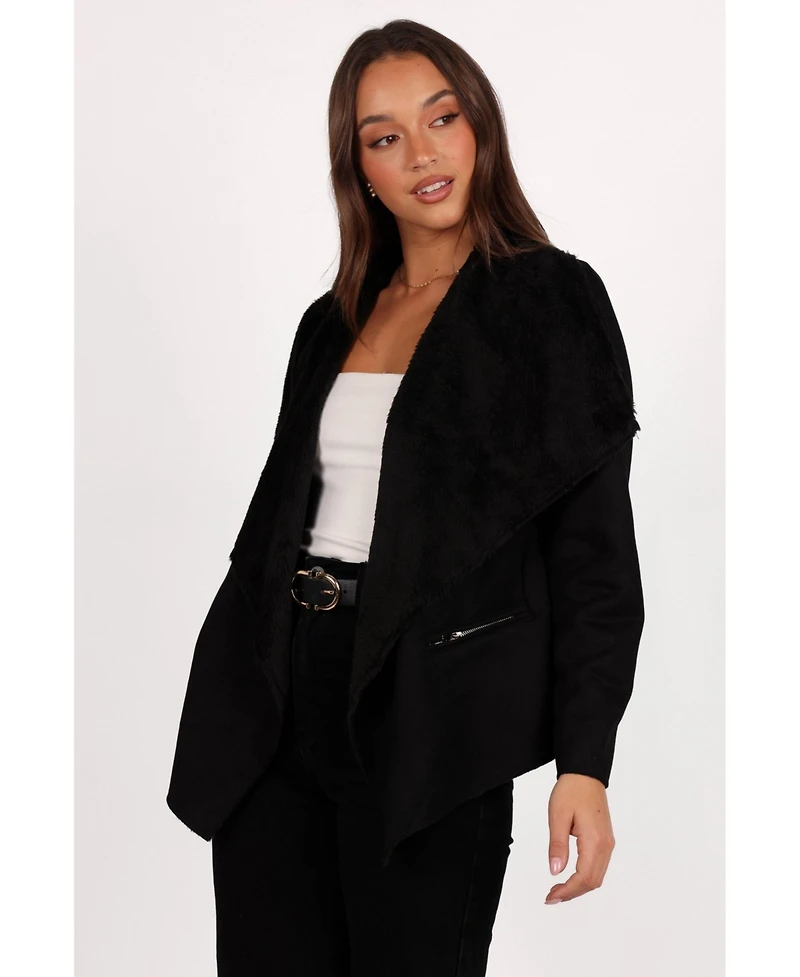 Petal and Pup Women's Lopez Faux Sherling Jacket