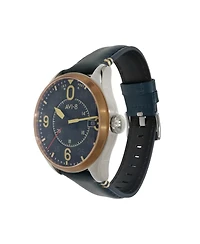 Avi-8 Men's Spitfire Smith Automatic Leather Strap Watch