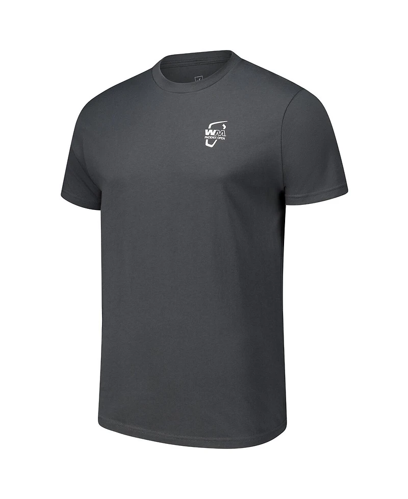 Flomotion Men's and Women's Charcoal Wm Phoenix Open Arizona T-Shirt