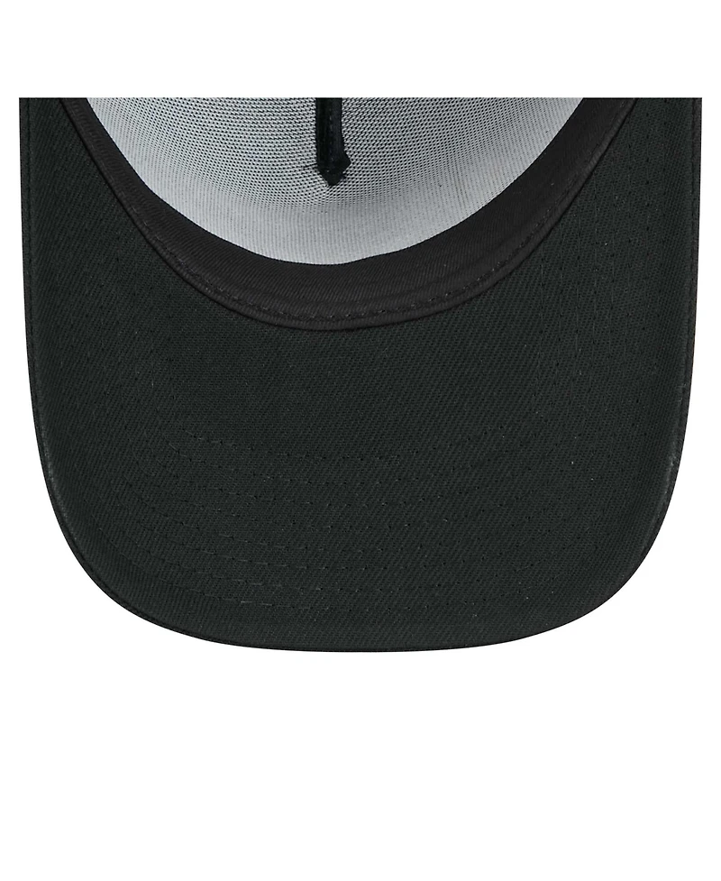 New Era Men's Black New Orleans Saints Smith 9FORTY Adjustable hat