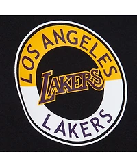 Mitchell & Ness Men's Black Los Angeles Lakers Out Collection Vintage Premium T-Shirt