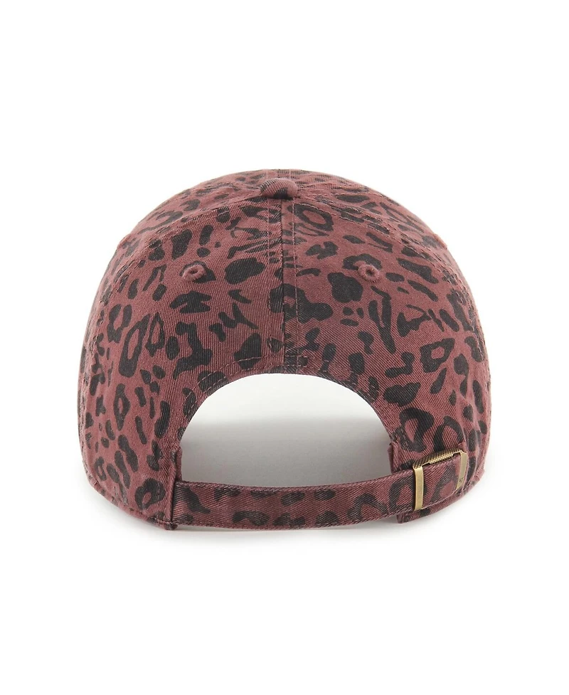 '47 Brand Women's Brown Boston Red Sox Tawny Clean Up Adjustable Hat
