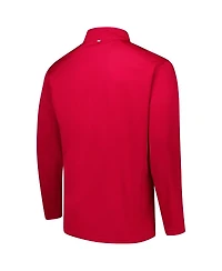Fanatics Men's Cardinal Usc Trojans Big Tall Defender Quarter-Zip Top