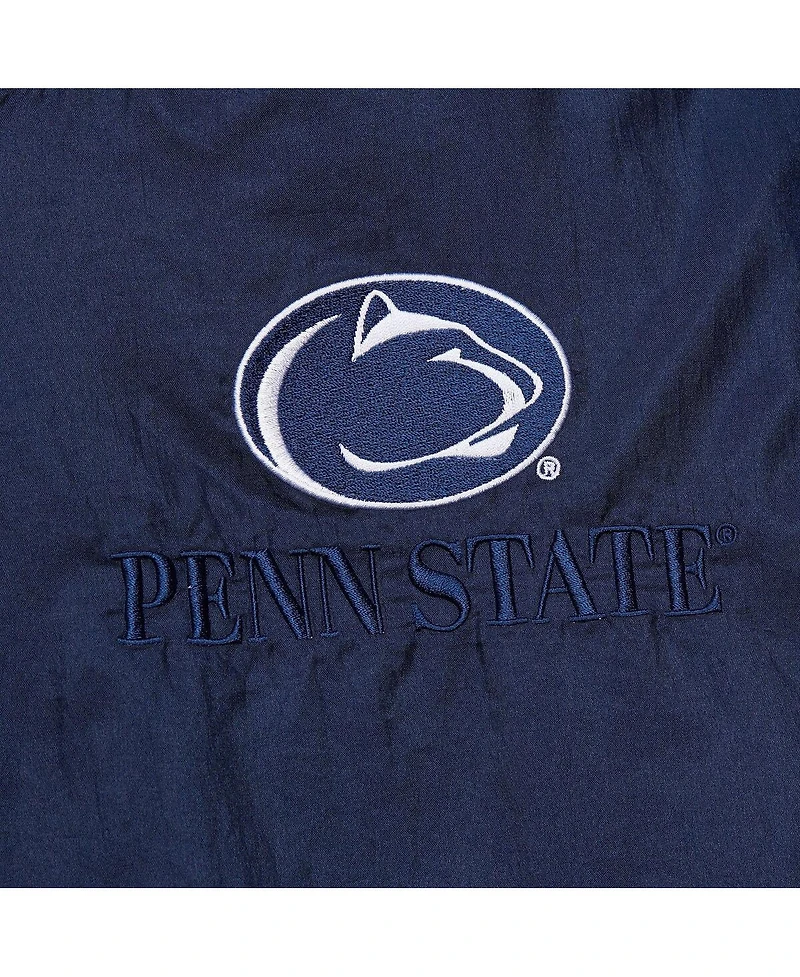 Mitchell & Ness Men's Navy Penn State Nittany Lions Team 3.0 Anorak Half-Zip Hoodie Sweatshirt