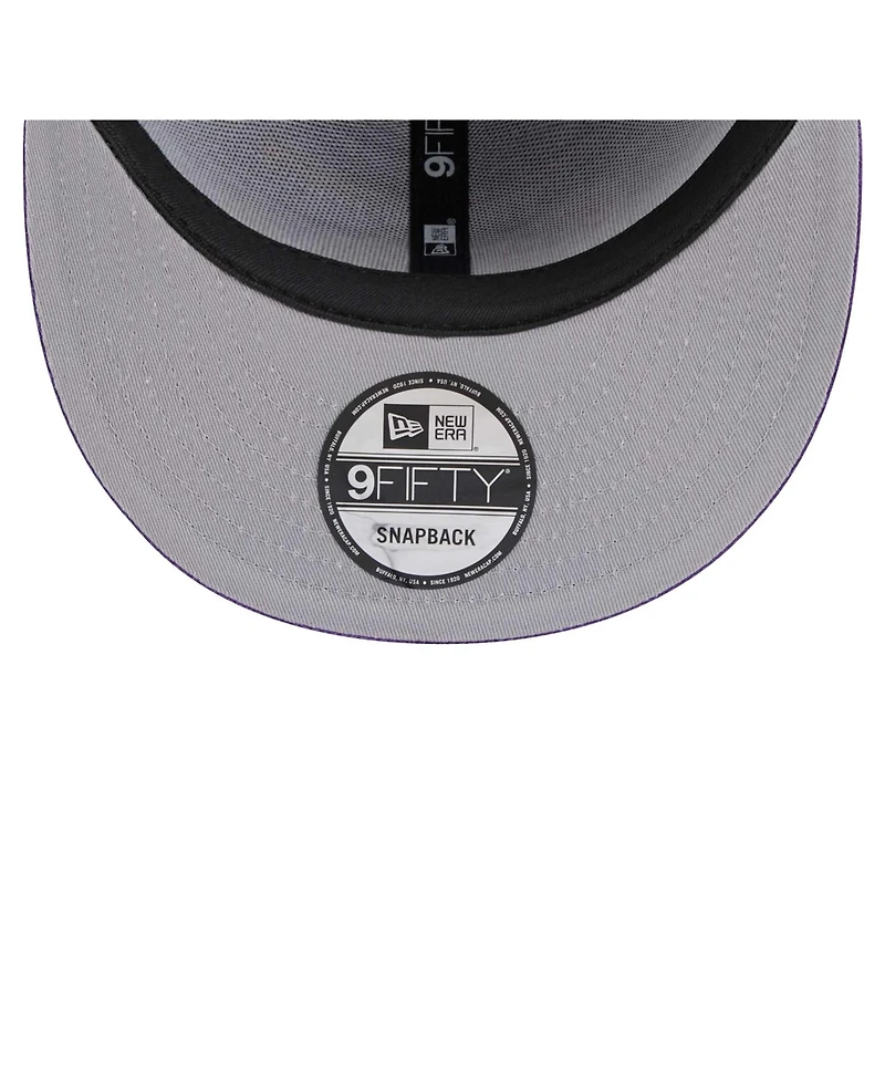 New Era Men's Purple Phoenix Suns Throwback Display Corduroy 9FIFTY Snapback Hat
