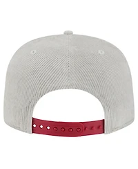 New Era Men's Gray Arizona Diamondbacks Corduroy Golfer Snapback Hat