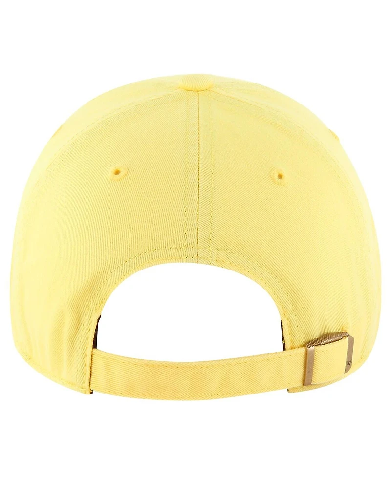 '47 Brand Women's Gold Pittsburgh Steelers Luminance Cheer Clean Up Adjustable Hat