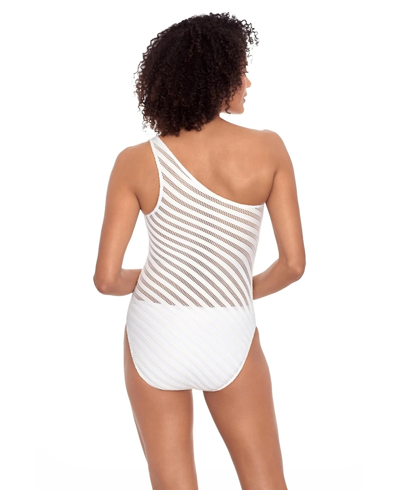 Lauren Ralph Lauren One Shoulder One Piece