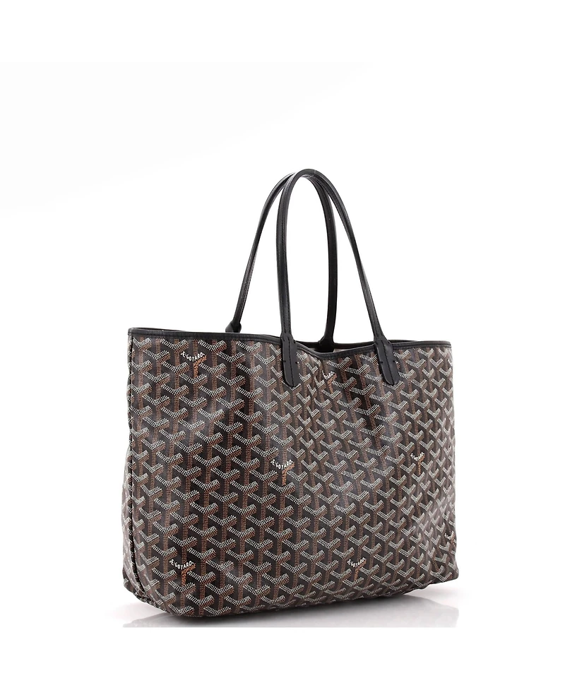 Pre-Owned Goyard Pm Saint Louis Tote Claire Voie Coated Canvas
