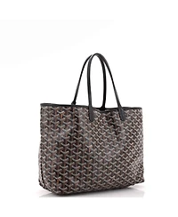 Pre-Owned Goyard Pm Saint Louis Tote Claire Voie Coated Canvas