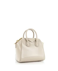 Pre-Owned Givenchy Mini Antigona Bag Glazed Leather