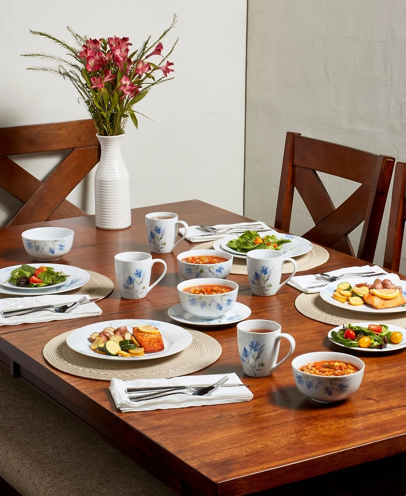 Tabletops Unlimited Wildflower 16 Pc. Dinnerware Set, Service for 4