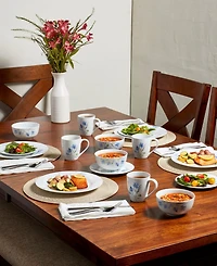 Tabletops Unlimited Wildflower 16 Pc. Dinnerware Set, Service for 4