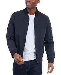 Lucky Brand Men's Garment-Dyed Full-Zip Bomber Jacket