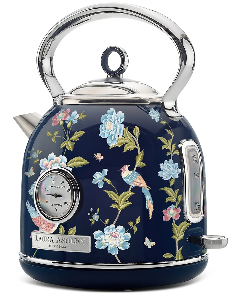 Laura Ashley Floral-Print 1.7L Electric Dome Kettle