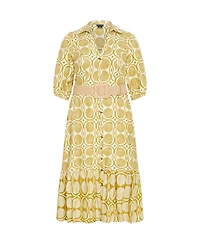 City Chic Plus Anna Seashell Dress