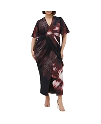 Plus Size Braelynn Print Maxi Dress